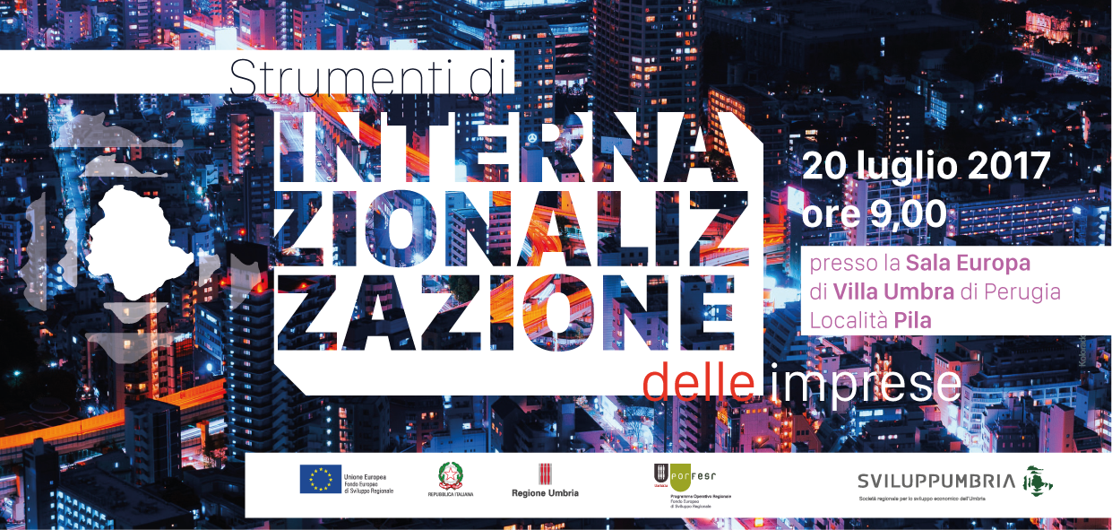 Evento 20 luglio internazionalizzazione Evento 20 luglio internazionalizzazione