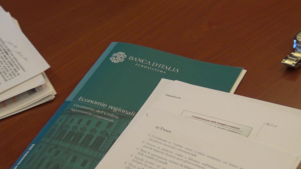 L’economia dell’Umbria delineata dal rapporto Banca d’Italia