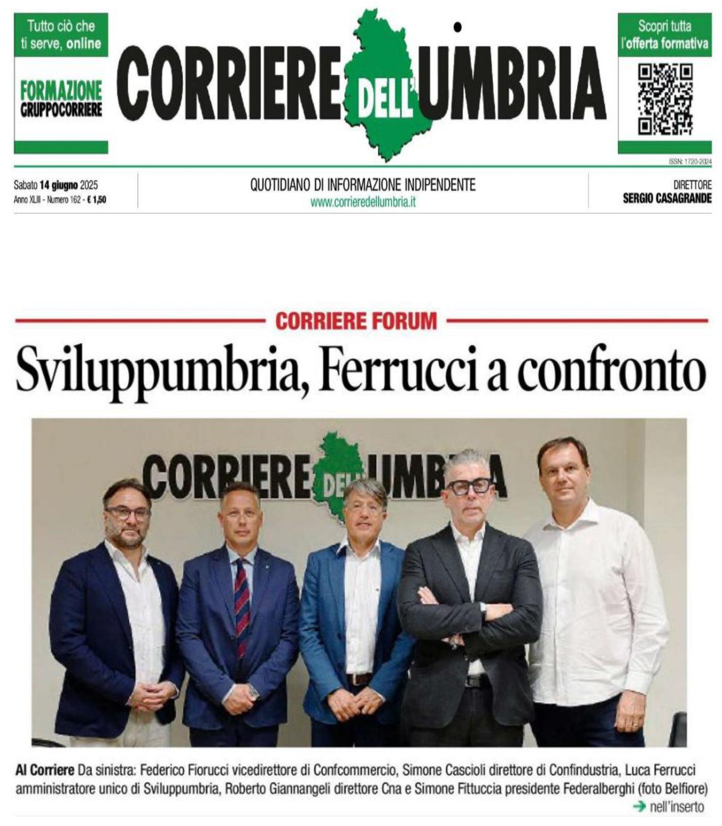 corriere dell umbria ferrucci 14 06 25